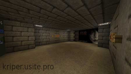 Карта FEAR для Minecraft PE 3