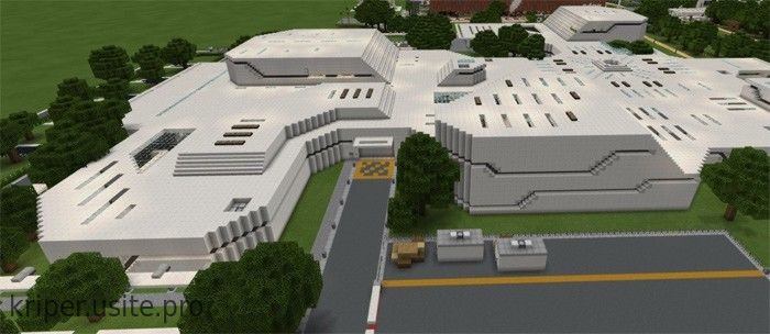Скачать карту Мегаполис для Minecraft PE 1
